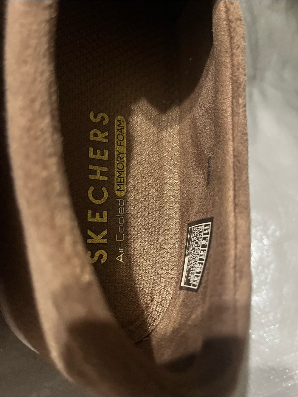 Skechers Brown Bear slip ons